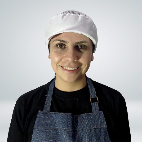 GORRO CON VISERA Y MALLA